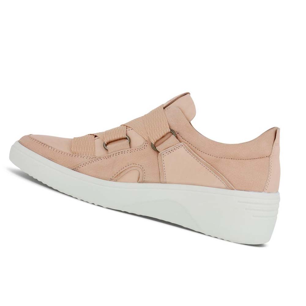 Ecco Soft 7 Wedge Fritidssko Dame Brune Rosa | NO 80AHK